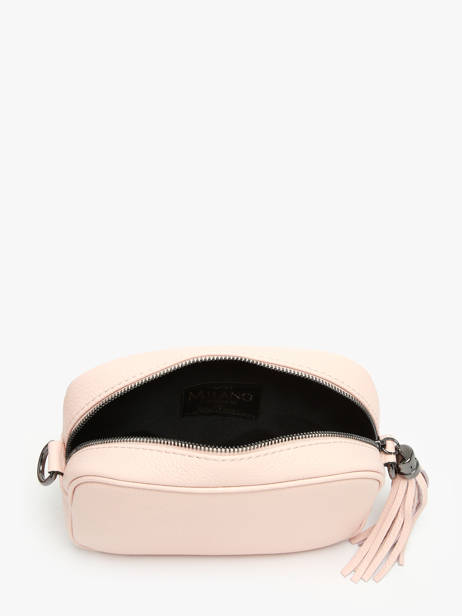 Cross Body Tas Caviar Leder Milano Roze caviar CA2006N ander zicht 3