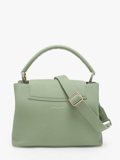 Handtas Magnolia Leder Nathan baume Groen eden 3 ander zicht 4