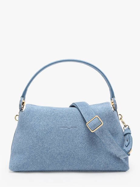 Schoudertas Denim Nathan baume Blauw denim 4D ander zicht 4