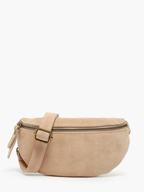 Heuptasje Milano Beige velvet VE19091