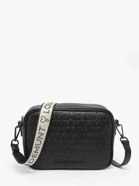 Cross Body Tas Logo Lola casademunt Zwart logo 65
