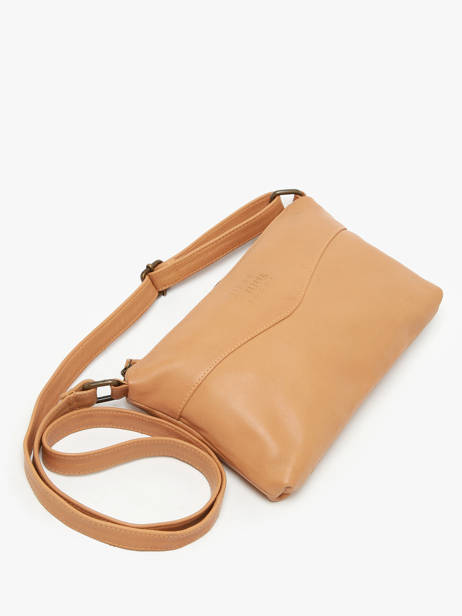 Cross Body Tas Cow Leder Basilic pepper Bruin cow BCOW68 ander zicht 2