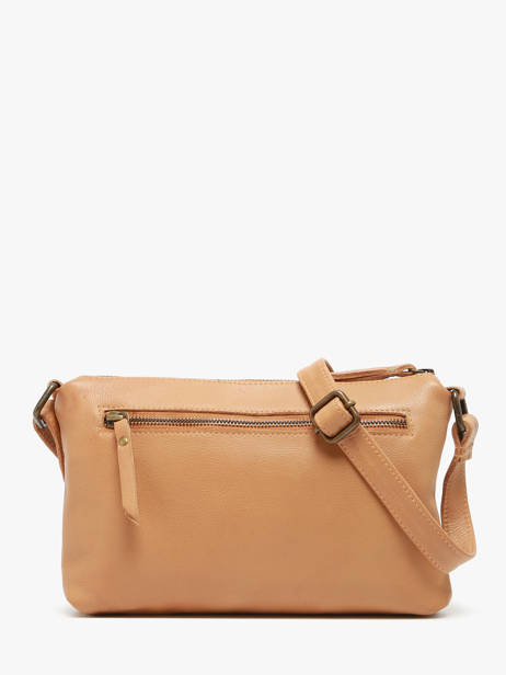 Cross Body Tas Cow Leder Basilic pepper Bruin cow BCOW68 ander zicht 4