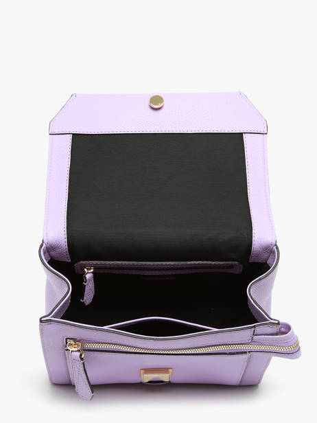 Handtas M Ninon Leder Lancel Violet ninon A09222 ander zicht 3