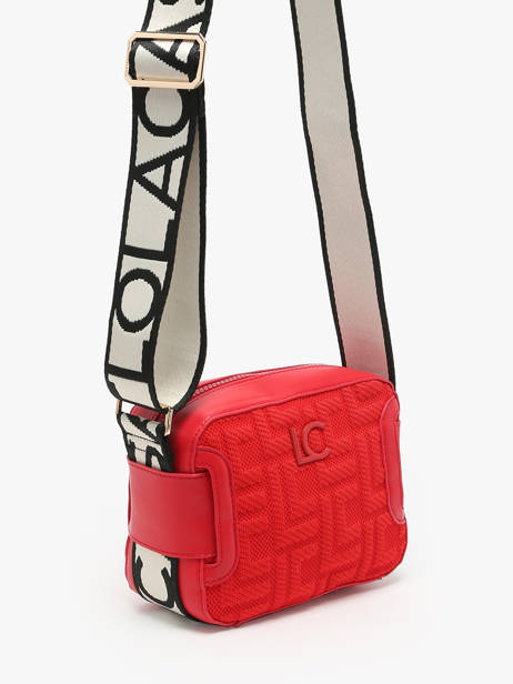 Cross Body Tas Logo Lola casademunt Rood logo 43 ander zicht 2