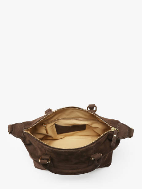 Handtas Vintage Leder Nat et nin Bruin vintage MTHYLANE ander zicht 3