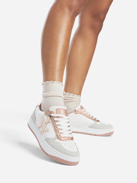 Sneakers Calie Vanessa wu Roze women BK2662RS ander zicht 1