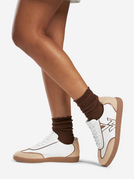 Sneakers Charlize Vanessa wu Beige women BK2783BG ander zicht 1