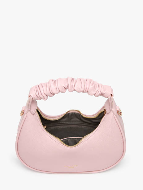 Cross Body Tas Grained Miniprix Roze grained A9108 ander zicht 2