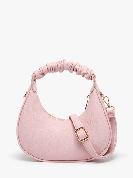 Cross Body Tas Grained Miniprix Roze grained A9108 ander zicht 3