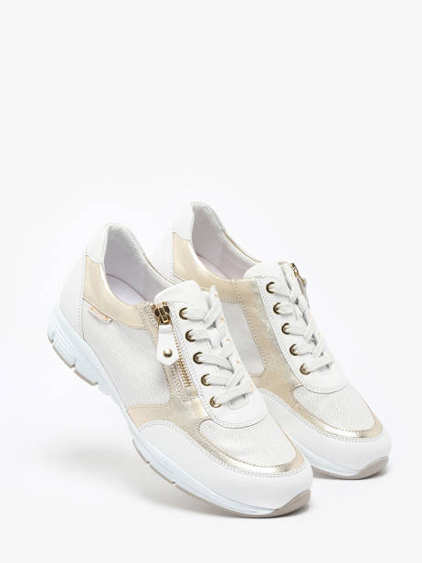 Sneakers Ylona Uit Leder Mephisto Wit women P5146918 ander zicht 2