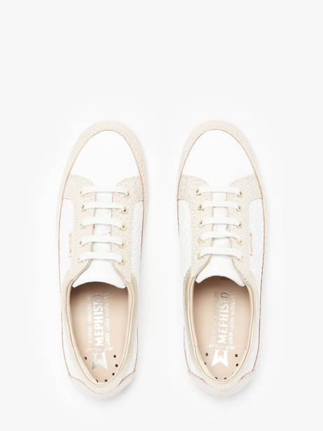 Sneakers Bretta Uit Leder Mephisto Veelkleurig women P5146882 ander zicht 4
