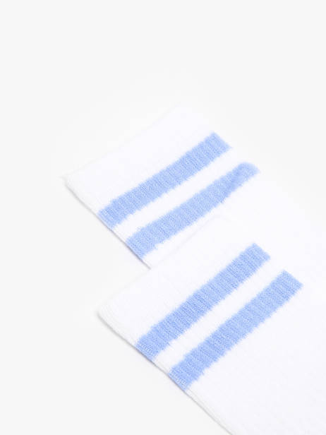 Sokken Pieces Wit socks women 17109883 ander zicht 1