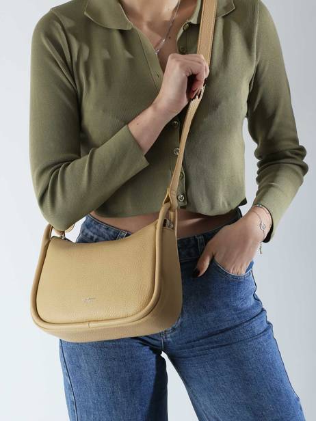 Cross Body Tas Gent David jones Beige gent CM7164A ander zicht 1