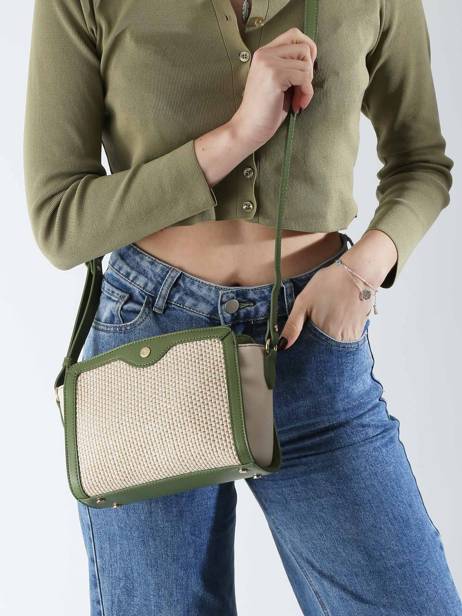 Cross Body Tas Judy Hexagona Beige judy 6520143 ander zicht 1