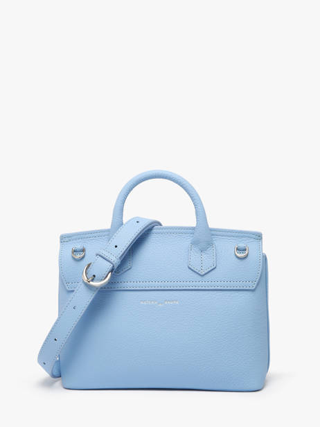 Cross Body Tas Calie Leder Nathan baume Blauw nathan 19 ander zicht 4