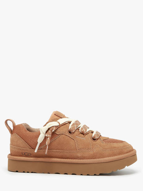 Sneakers Uit Leder Ugg Bruin women 1168890