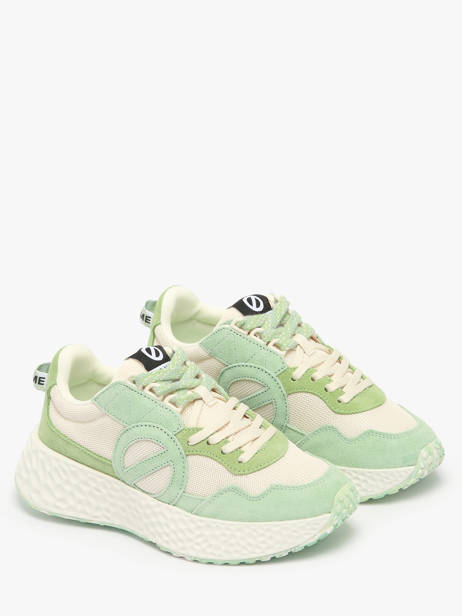 Sneakers Carter Uit Leder No name Groen women CMKSDS2Z ander zicht 2
