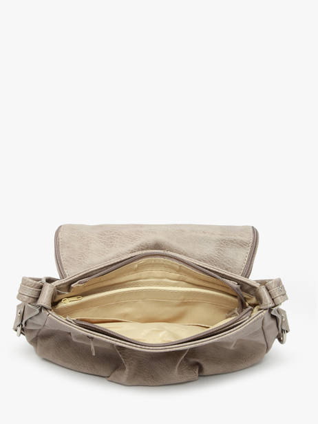 Cross Body Tas Basic Miniprix Beige basic P116 ander zicht 2