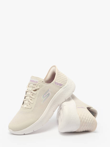 Sneakers Skechers Beige women 124836 ander zicht 3