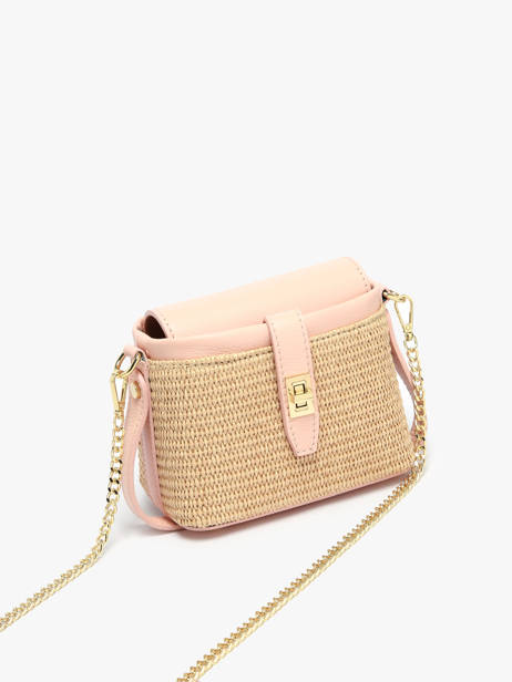 Cross Body Tas Capri Milano Roze capri CP23115 ander zicht 2