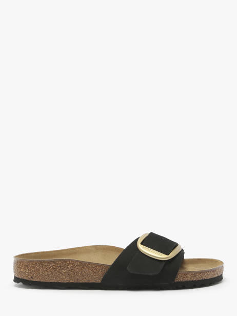 Slippers Madrid Big Buckle Birkenstock Zwart women 1023373