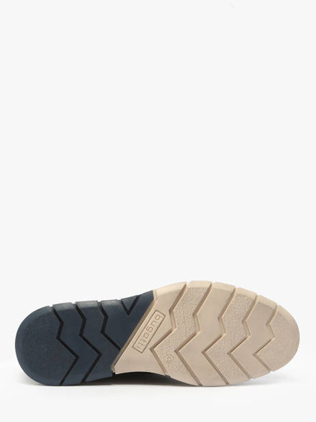 Sneakers Simone Uit Leder Bugatti Blauw men 3319711S ander zicht 5