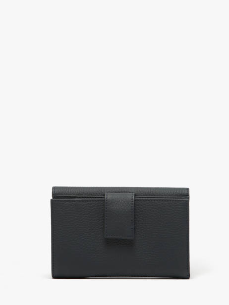 Portefeuille Nathan baume Blauw grained 410N ander zicht 4