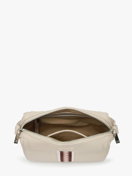 Cross Body Tas Jeane Signature Leder Nathan baume Beige signature 3 ander zicht 3
