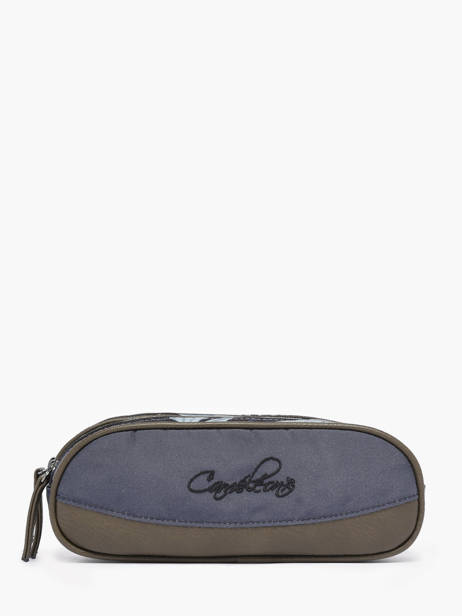 Pennenzak 2 Compartimenten Cameleon Grijs vintage urban PBVBTROU