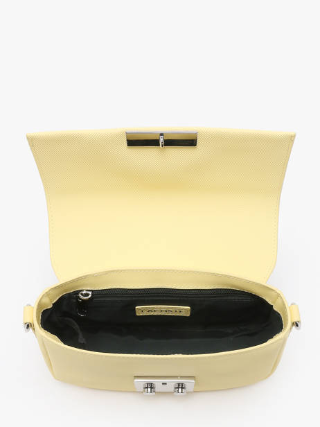 Cross Body Tas Daily City Lacoste Geel daily city NF4757DZ ander zicht 3