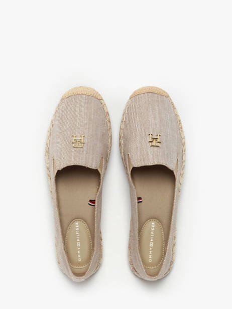 Espadrilles Tommy hilfiger Beige women 8539ACC ander zicht 3
