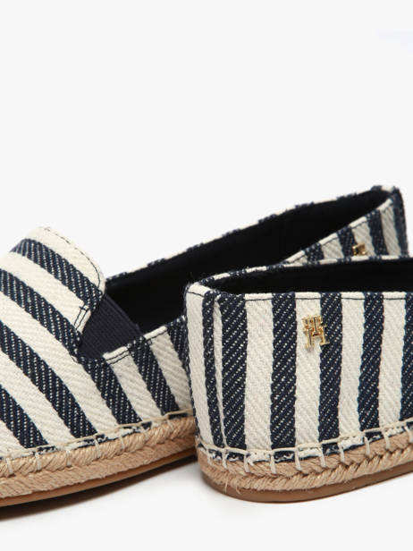 Espadrilles Tommy hilfiger Blauw women 86530GZ ander zicht 2