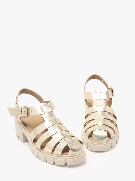 Sandalen Bayla Uit Leder Les tropeziennes Goud women BAYLA ander zicht 1