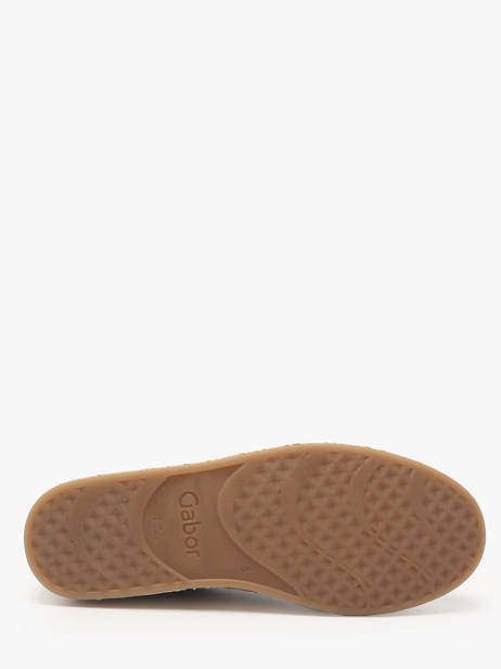 Sneakers Uit Leder Gabor Bruin women 32 ander zicht 4