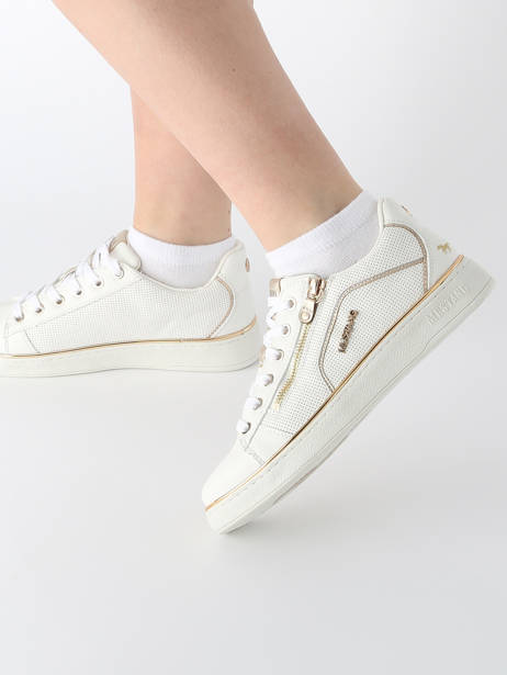 Sneakers Mustang Wit women 1300312 ander zicht 1