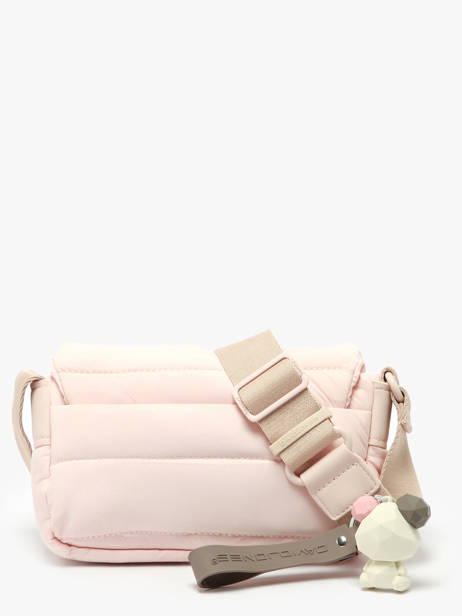 Cross Body Tas Plum David jones Roze plum CM7476 ander zicht 4