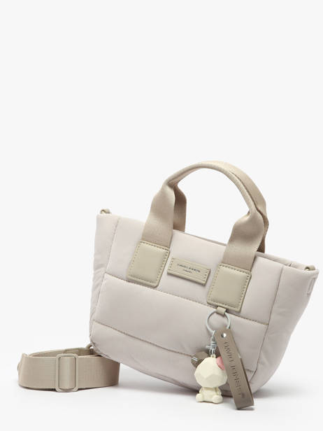 Cross Body Tas Plum David jones Grijs plum CM7478 ander zicht 2