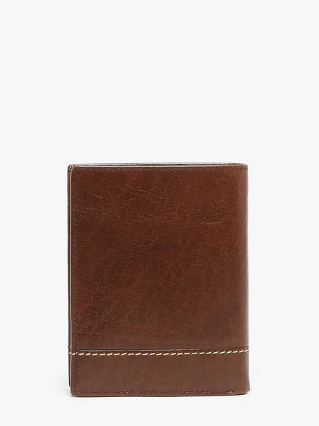 Portefeuille Met Portemonnee Leder Maverick Bruin rough gear MAVRG032 ander zicht 2