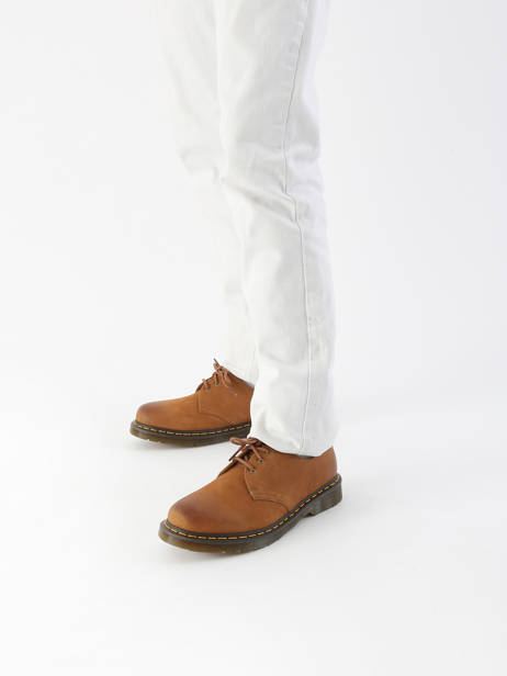 Richelieu Schoenen Uit Leder Dr martens Bruin men 40556201 ander zicht 1
