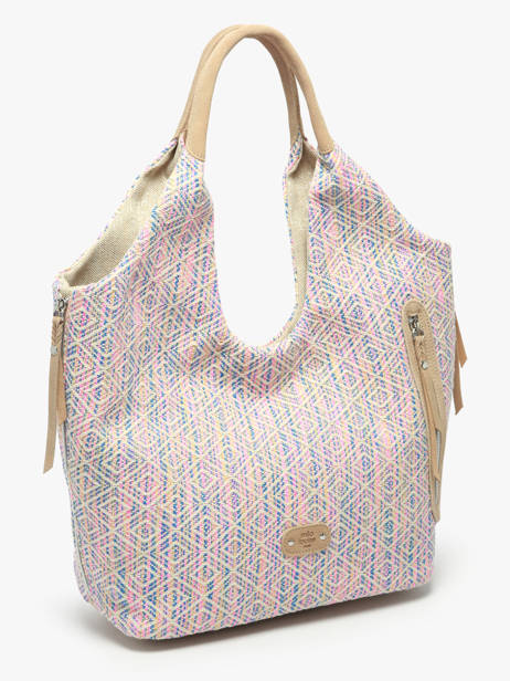 Schoudertas Ak Mila louise Beige ak 23030AK ander zicht 2