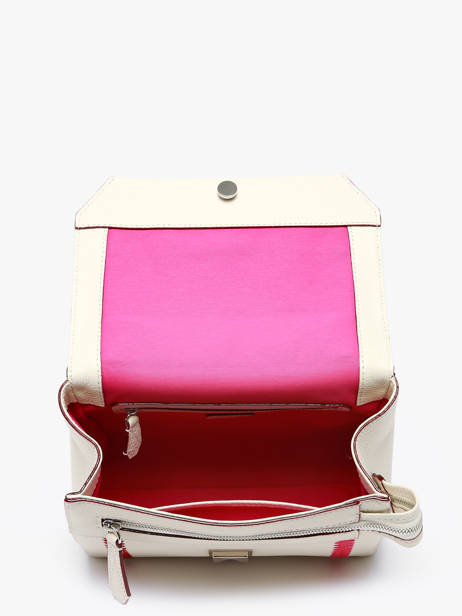 Cross Body Tas Ninon Leder Lancel Wit ninon A13386 ander zicht 3