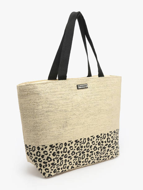 Schoudertas Kailani Papier Les tropeziennes Beige kailani TZ01 ander zicht 2