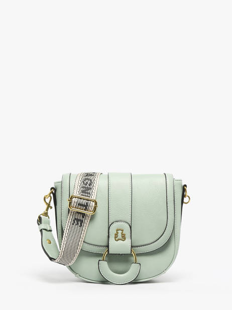 Cross Body Tas Anneau Lulu castagnette Groen anneau YSEE