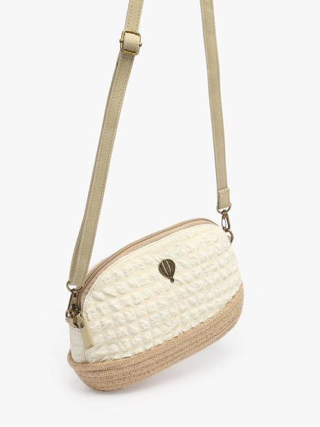 Cross Body Tas Gaufrette Le voyage en panier Wit gaufrette PM883 ander zicht 1