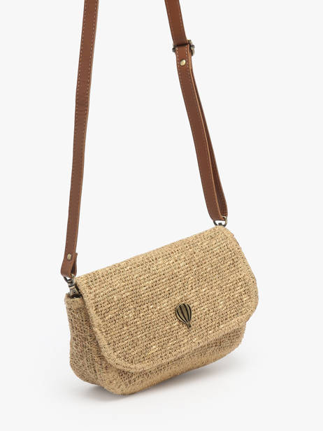 Cross Body Tas Estival Stro Le voyage en panier Beige estival PM894 ander zicht 1
