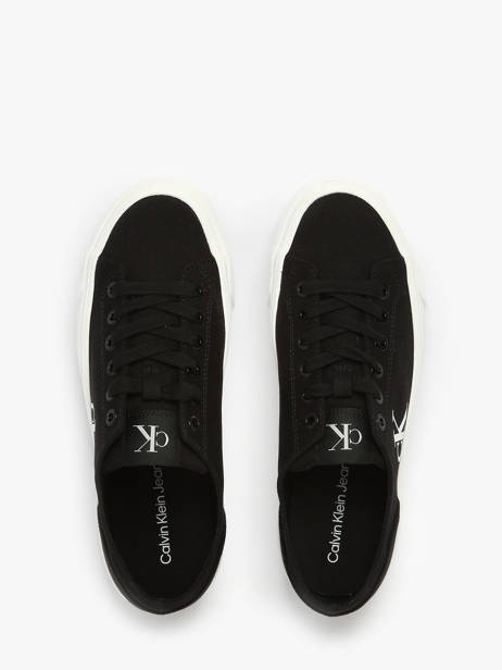 Sneakers Calvin klein jeans Zwart women 17630GM ander zicht 3