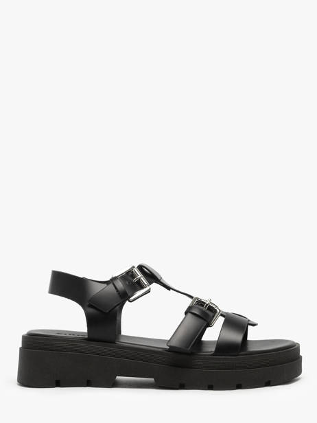 Sandalen Teresa Uit Leder Nuyou Zwart women 37121