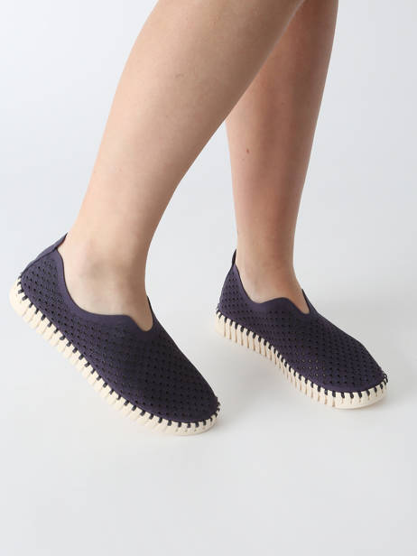 Mocassins Ilse jacobsen Blauw women TULI3275 ander zicht 1