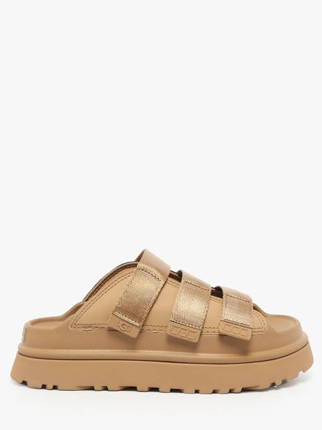 Slippers Goldenglow Uit Leder Ugg Bruin accessoires 1167430